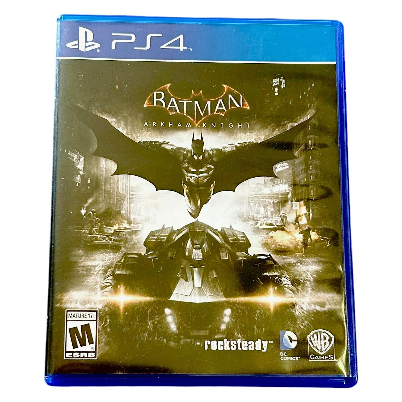 PS4 Batman Arkham Knight Sony PlayStation 4 Complete CIB Tested DC Comics 2015 - Thumbnail 10