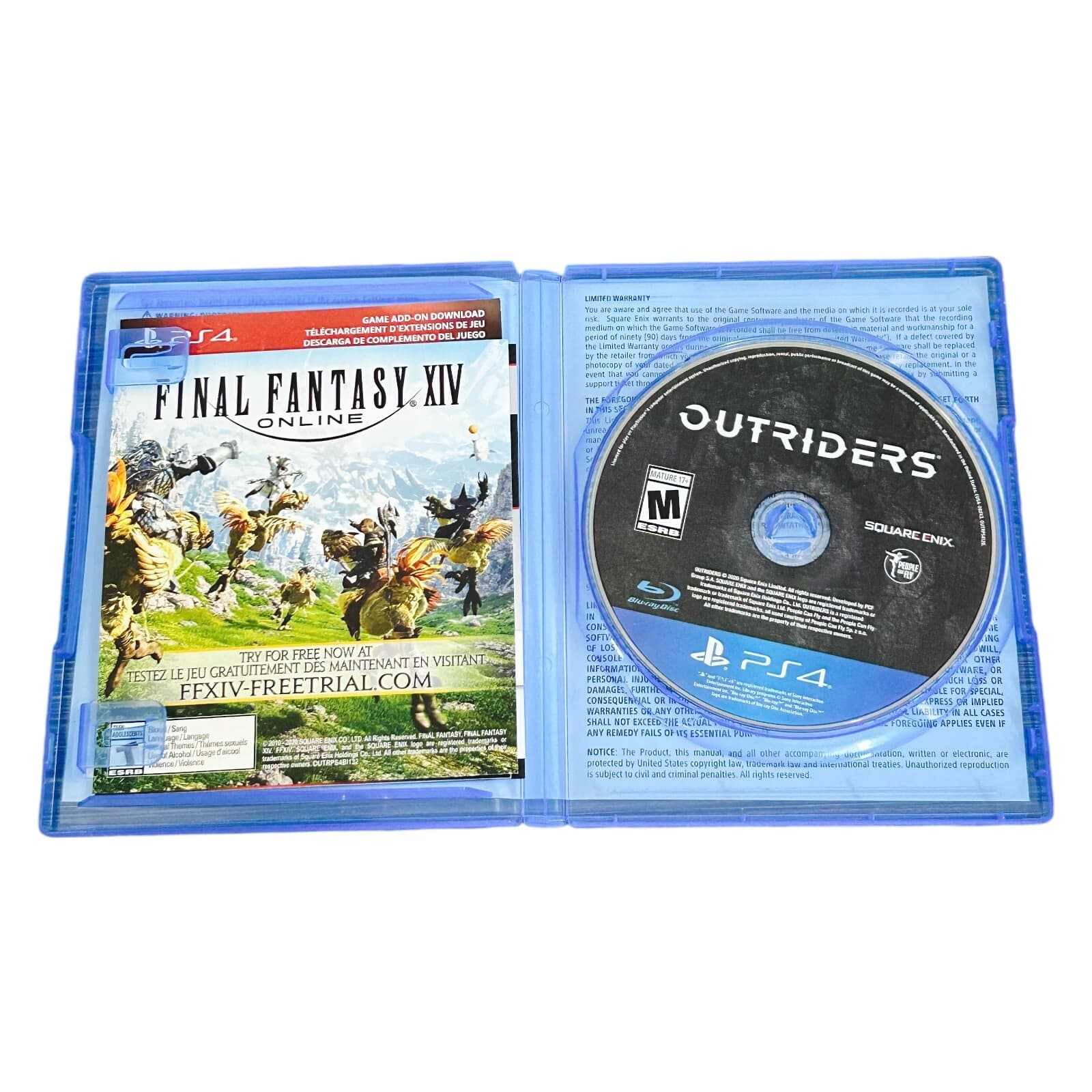 Outriders Day One Edition Sony PlayStation 4 PS4 Complete CIB Tested RPG Online - Thumbnail 3
