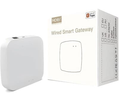 MOES Tuya ZigBee 3.0 Wired Hub Gateway WiFi Smart Home Bridge Remote Controller - Image 1