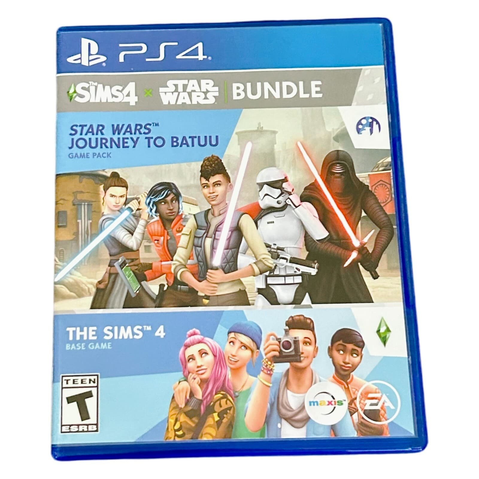 The Sims 4 Plus Star Wars Journey to Batuu Bundle Sony PlayStation 4 PS4 CIB - Thumbnail 5
