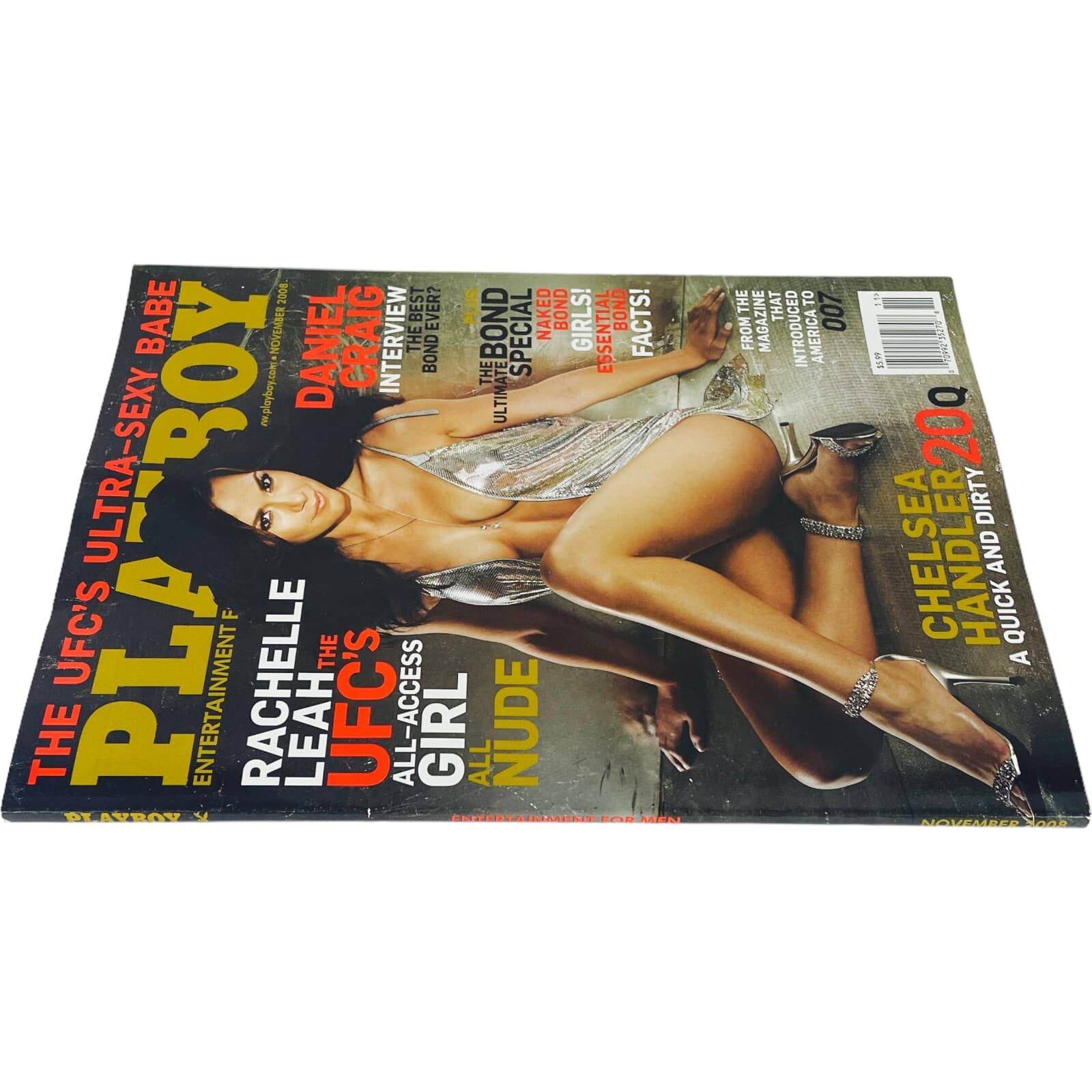 Rachelle Leah UFC Daniel Craig Playboy Magazine Nov 2008 Chelsea Handler Bond - Thumbnail 3