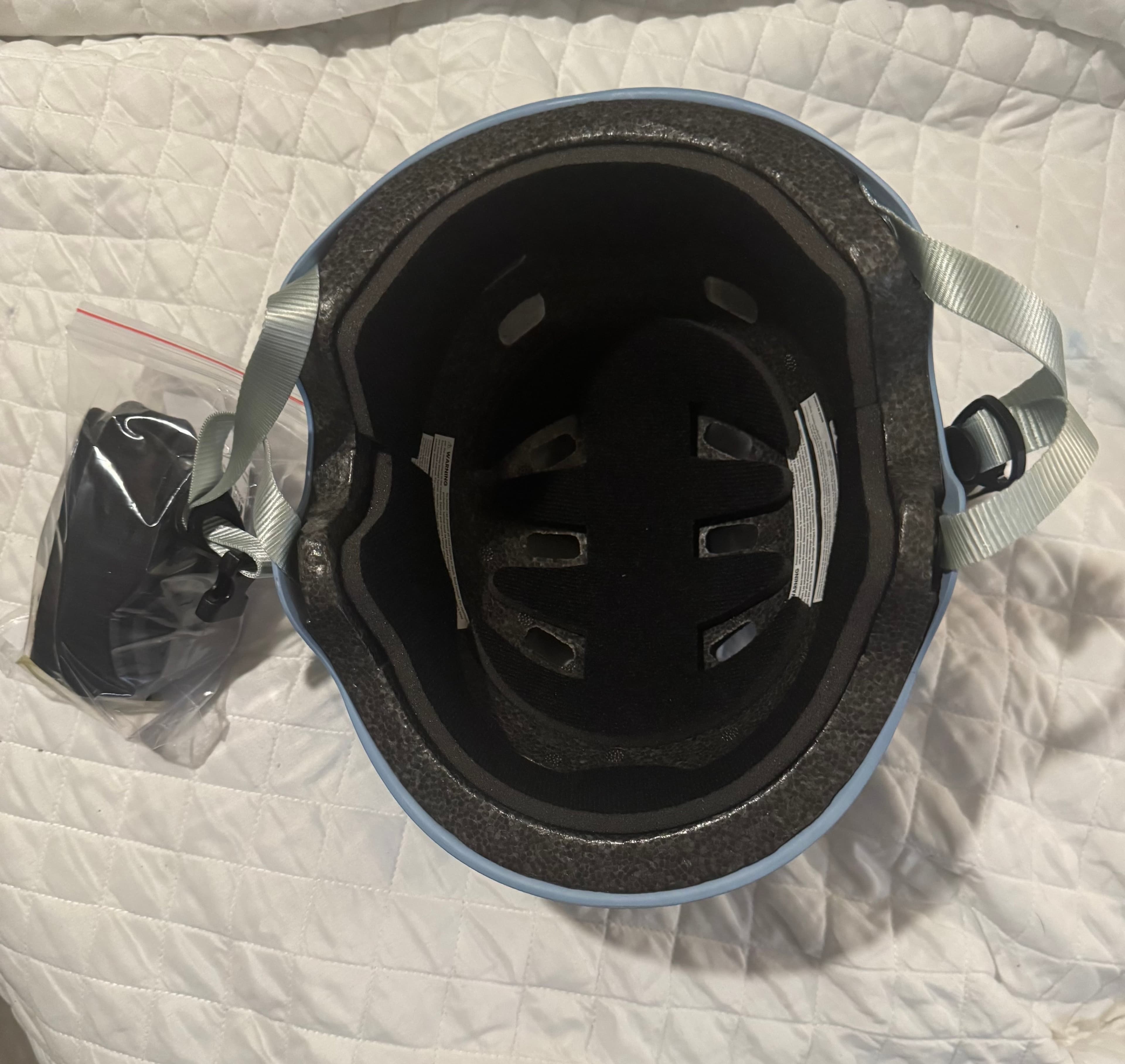 Blue Skate Helmet with Ventilation - Thumbnail 7