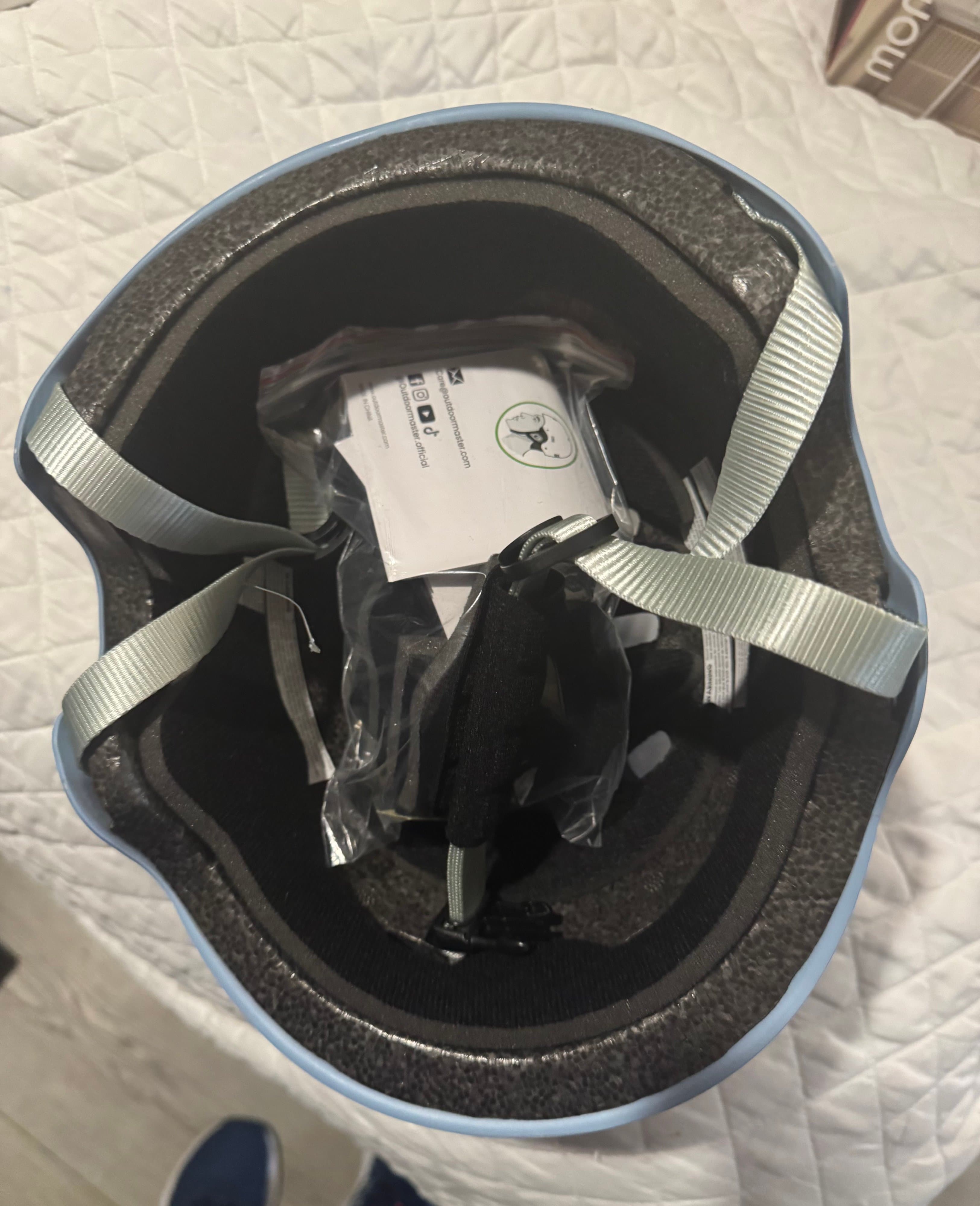 Blue Skate Helmet with Ventilation - Thumbnail 8
