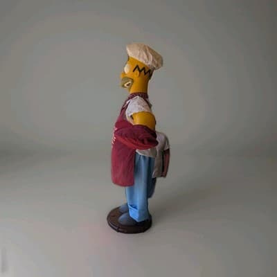RARE! Homer Simpson "Bar-B-Cutie" Dancing BBQ Animatronic Statue - Works Great! - Thumbnail 5