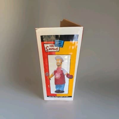 RARE! Homer Simpson "Bar-B-Cutie" Dancing BBQ Animatronic Statue - Works Great! - Thumbnail 7