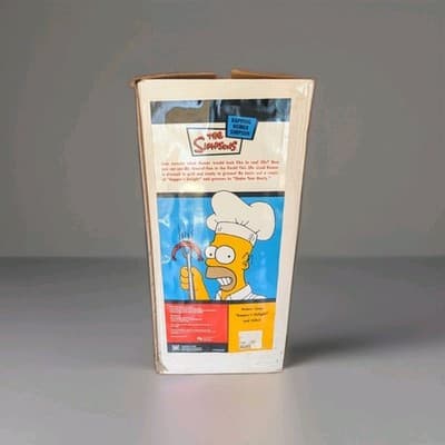 RARE! Homer Simpson "Bar-B-Cutie" Dancing BBQ Animatronic Statue - Works Great! - Thumbnail 2