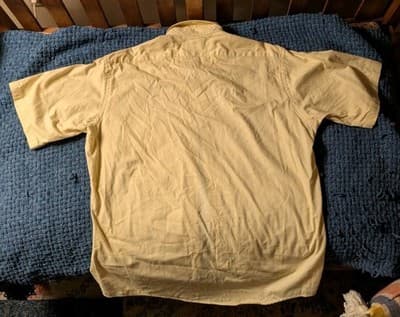 Trotters Club Men’s Large Short Sleeve shirt Made In The USA 1991 Vintage - Thumbnail 5