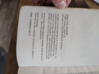 Berks the Bizarre by Charles J. Adams III - Ghost Stories Berks County PA - Thumbnail 3
