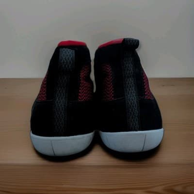 Sisttke Men's Size 12 Wrestling Shoes Black/Red High Top - Zero Drop Sole - Thumbnail 4