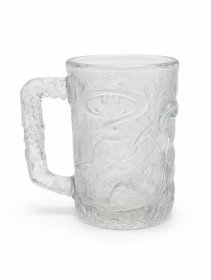 Vintage 1995 McDonald’s Batman Forever Robin Glass Mug DC Comics Collectible Cup - Image 1