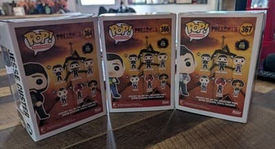 Funko Pop! Preacher Jesse Custer #364 Arseface #366 Cassidy #367 Figures Bundle - Thumbnail 3