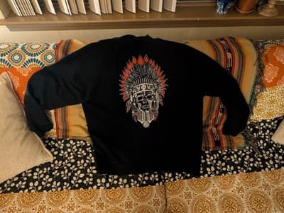 Goons Gear War Chief Skull Pullover Hoodie Men's XL - Heavyweight - Premium - Thumbnail 5