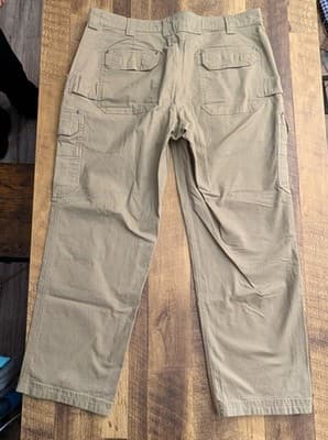 Duluth Trading Co. Flex Fire Hose Cargo Pants Men’s 40x32 Khaki Work Pants - Thumbnail 5