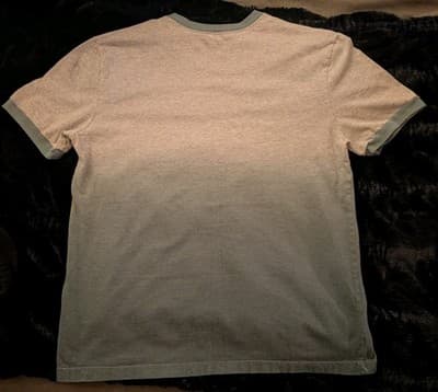 Disneyland Walt Disney World Mickey Mouse Ringer T-Shirt Medium M Heather Fade - Thumbnail 6