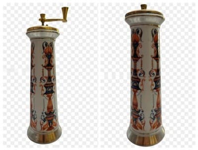 Vintage Lenox Lido Porcelain Salt & Pepper Shakers Set - Gold Trim - Image 1