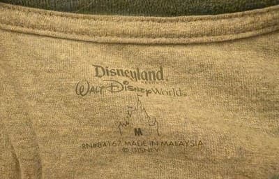 Disneyland Walt Disney World Mickey Mouse Ringer T-Shirt Medium M Heather Fade - Thumbnail 5