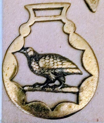Vintage Set of 5 English Horse Brasses -Made in England - Thumbnail 2