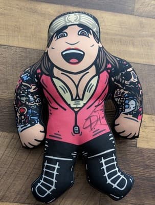 Signed ODB Wrestling Buddy Plush - One Dirty Bitch AEW WCW WWF - Image 1