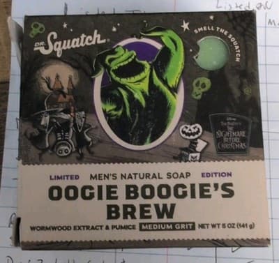 Dr. Squatch Nightmare Before Christmas Soap Set LIMITED EDITION NEW Sealed Rare - Thumbnail 4