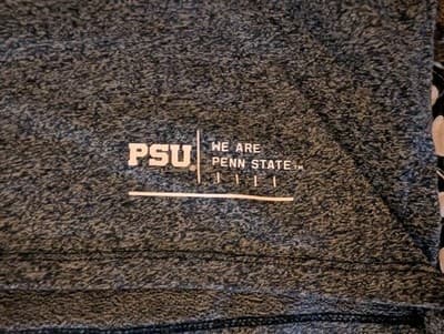 Nike Penn State Nittany Lions T-Shirt Men's XXL Blue Heathered Training Tee PSU - Thumbnail 3