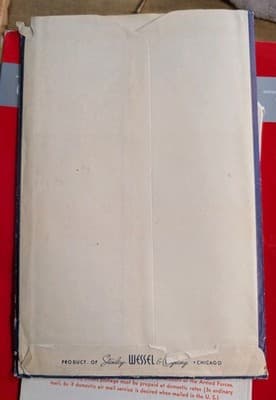 WWII V-Mail Letter Set - Official Victory Mail Envelopes 12 Sheets Vintage 1940s - Thumbnail 4
