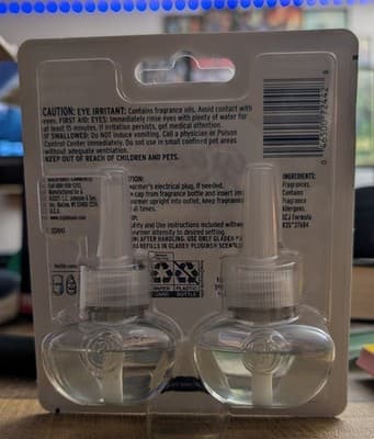 Glade PlugIns Scented Oil Refill 2-Pack Cashmere Woods NEW Sealed Discontinued - Thumbnail 2