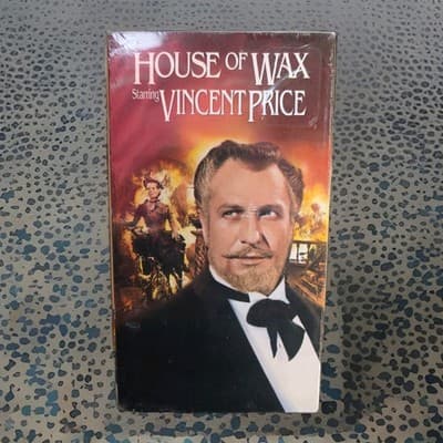 House of Wax VHS (Sealed) – House of Wax Starring Vincent Price – Classic Horror - Image 1
