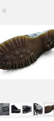 Dr. Martens Men's Size 12 Black Leather Lace-Up Boots - Worn Once! - Thumbnail 7