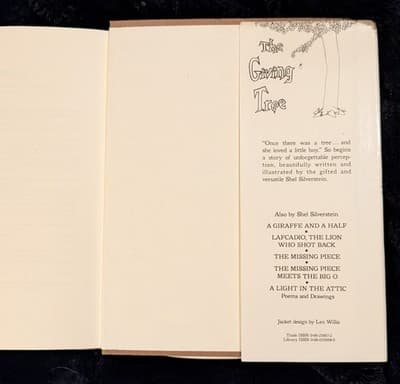 Where The Sidewalk Ends Shel Silverstein 1974 Hardcover Book W/ Dust Jacket Rare - Thumbnail 4