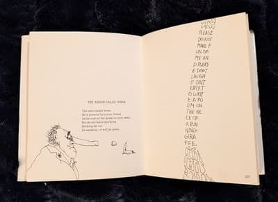 Where The Sidewalk Ends Shel Silverstein 1974 Hardcover Book W/ Dust Jacket Rare - Thumbnail 3