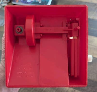 Vintage 1973 Evel Knievel Gyro Energizer - Ideal Toys Hollis NY - Original Red - Thumbnail 10