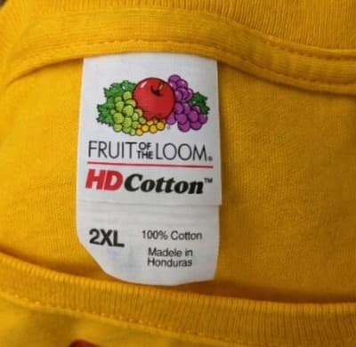 Retro Hunter S. Thompson Quote T-Shirt -XXL Yellow - Thumbnail 2