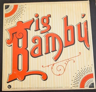 Cheech & Chong Big Bambú Vinyl LP 1972 with rolling paper RARE Vintage - Thumbnail 3