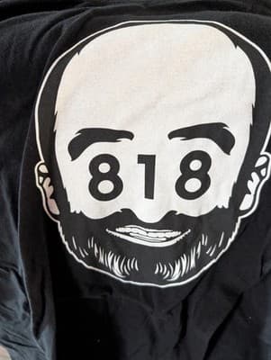 Brody Stevens 818 Tribute T-Shirt XXL Comedy Store - Enjoy It - Positive Energy - Thumbnail 2