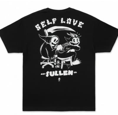 Sullen Art Collective Self Love Graphic T Men's Shirt , - Image 1