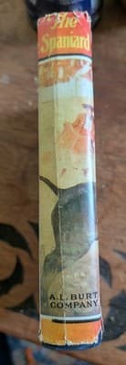 RARE 1924 The Spaniard Juanita Savage Vtg Hardcover Book w/ DJ A.L. Burt - Thumbnail 2