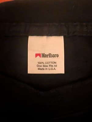 Vtg 90s Marlboro Wild West Cowboy Pocket T Shirt Single Stitch XL Made in USA - Thumbnail 3