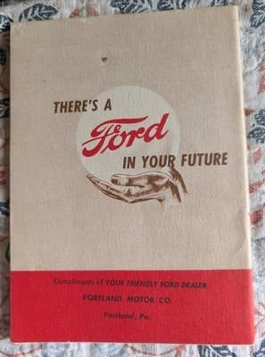 Vintage 1945 Play Ball Son! Bert Dunne Baseball Book Ford Motor Co. Portland PA - Thumbnail 3