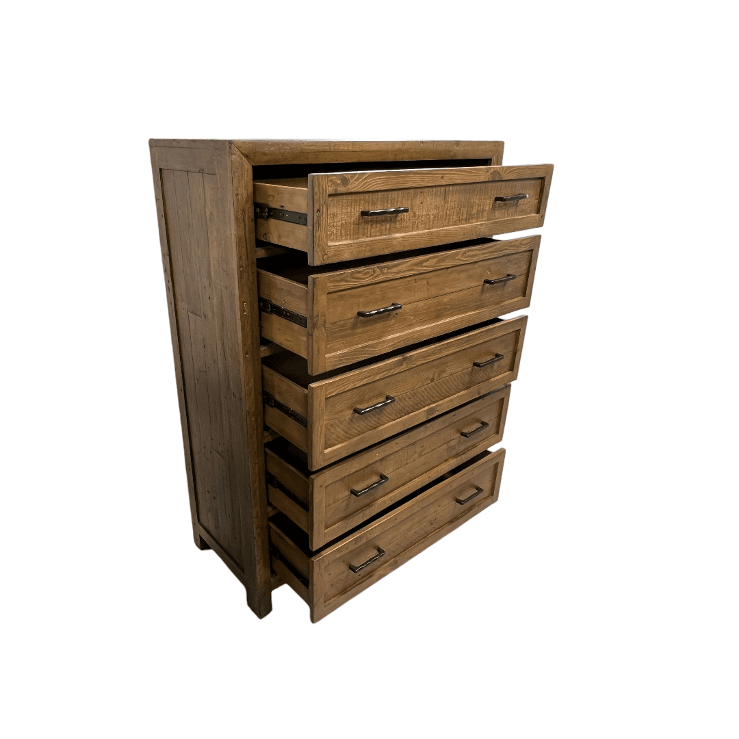 Three Posts Craigsville Solid Wood Drawer Dresser Set - Thumbnail 17