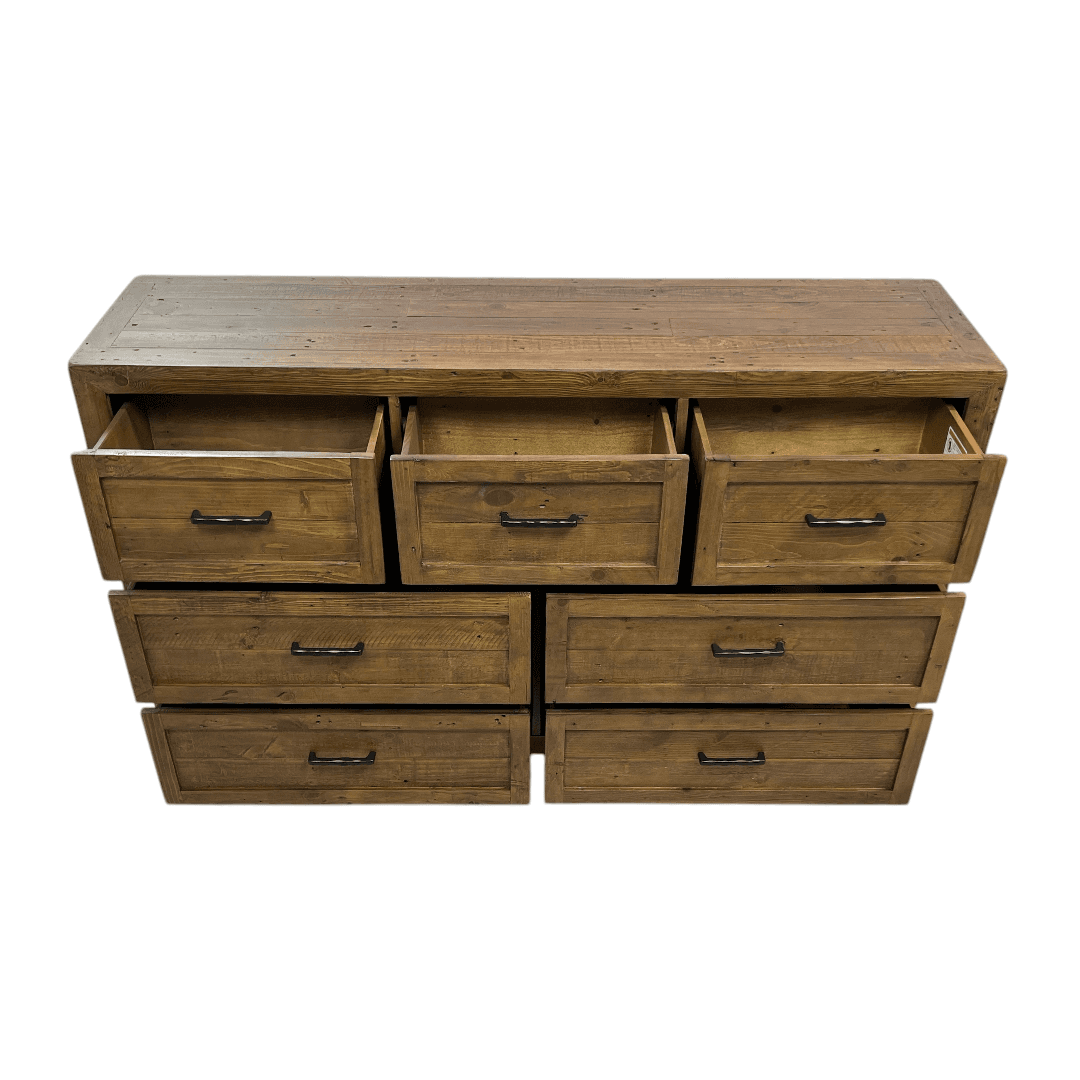 Three Posts Craigsville Solid Wood Drawer Dresser Set - Thumbnail 14