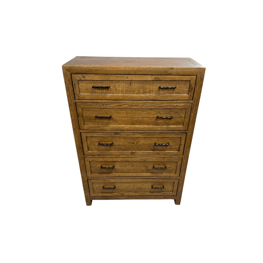 Three Posts Craigsville Solid Wood Drawer Dresser Set - Thumbnail 9