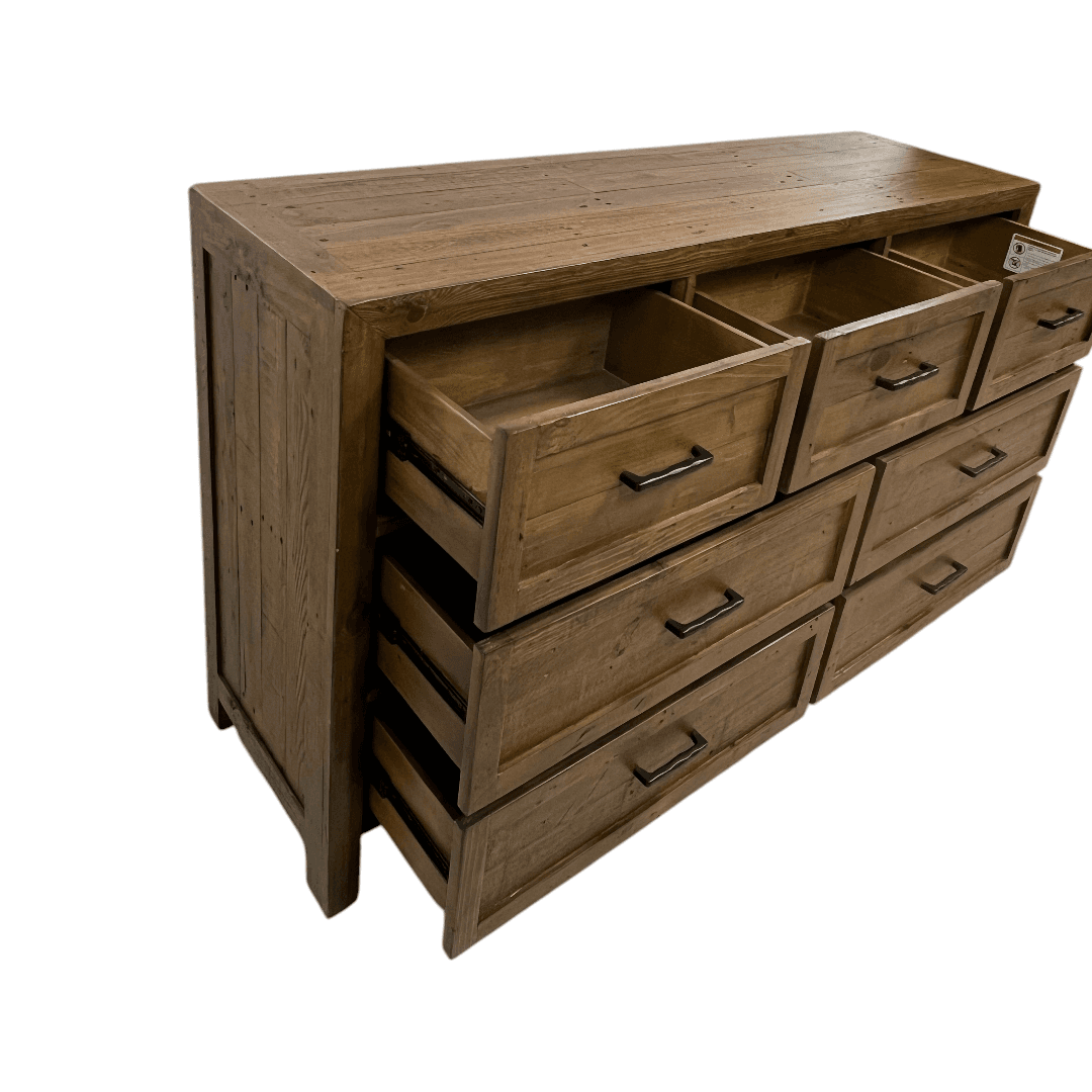 Three Posts Craigsville Solid Wood Drawer Dresser Set - Thumbnail 16