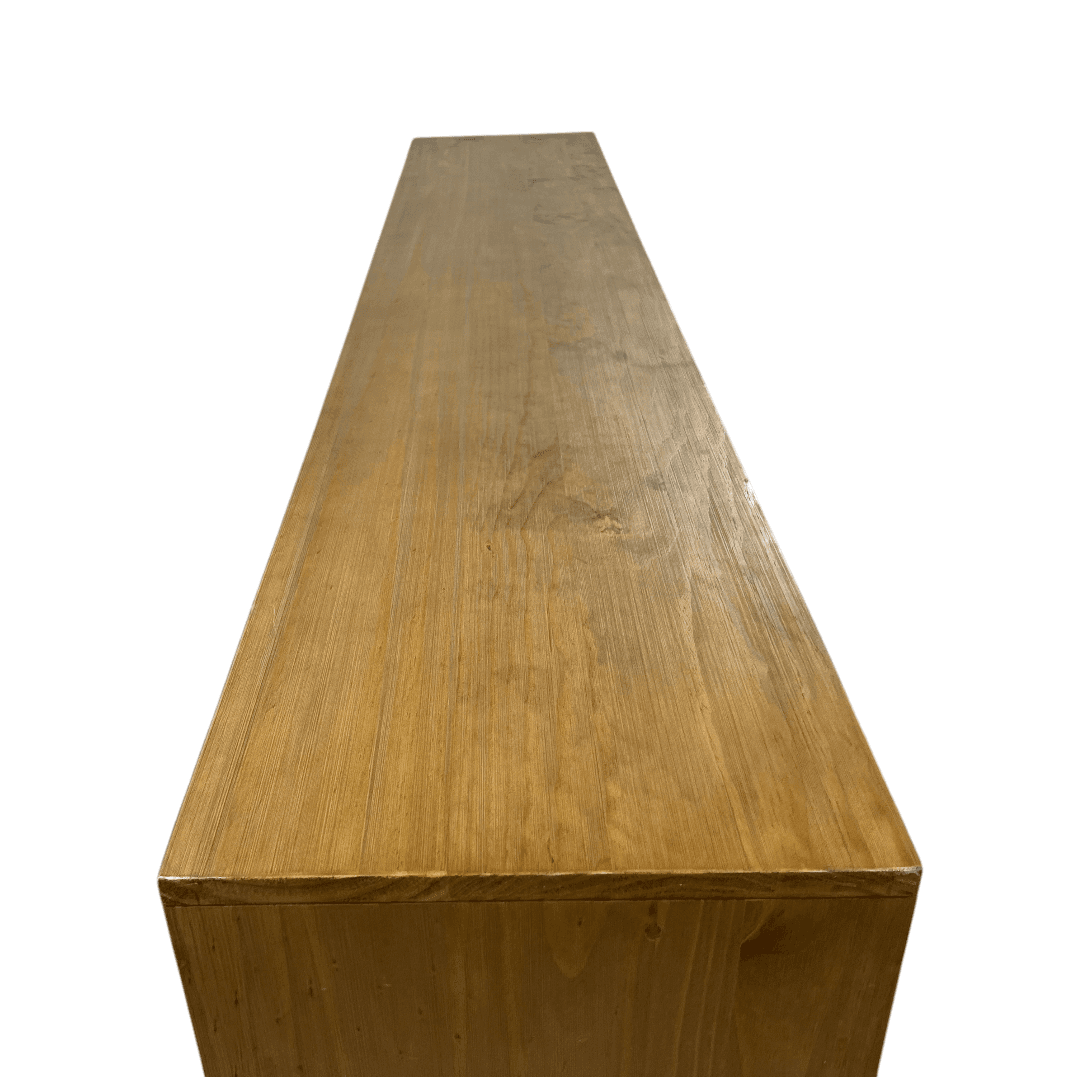 Classic Home Solid Wood 4 - Door Sideboard - Thumbnail 17