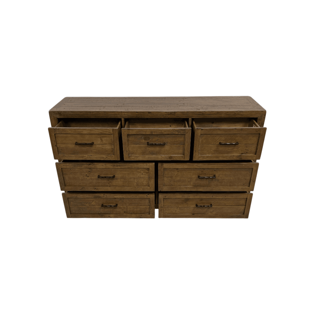 Three Posts Craigsville Solid Wood Drawer Dresser Set - Thumbnail 22