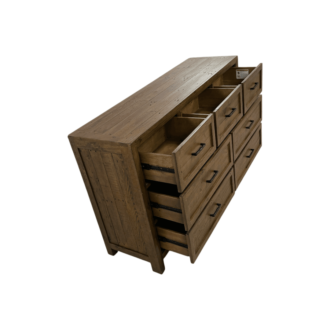 Three Posts Craigsville Solid Wood Drawer Dresser Set - Thumbnail 23