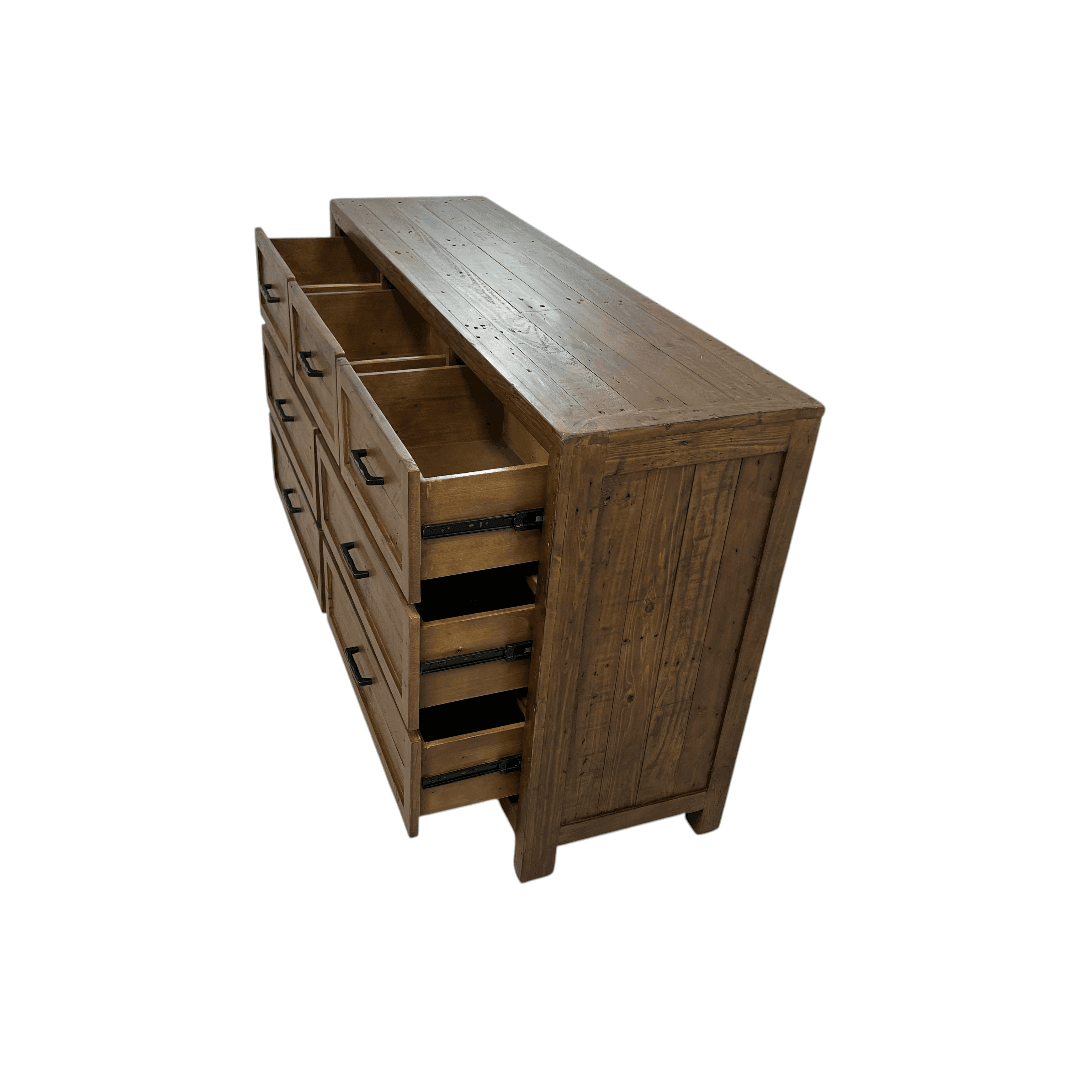 Three Posts Craigsville Solid Wood Drawer Dresser Set - Thumbnail 24