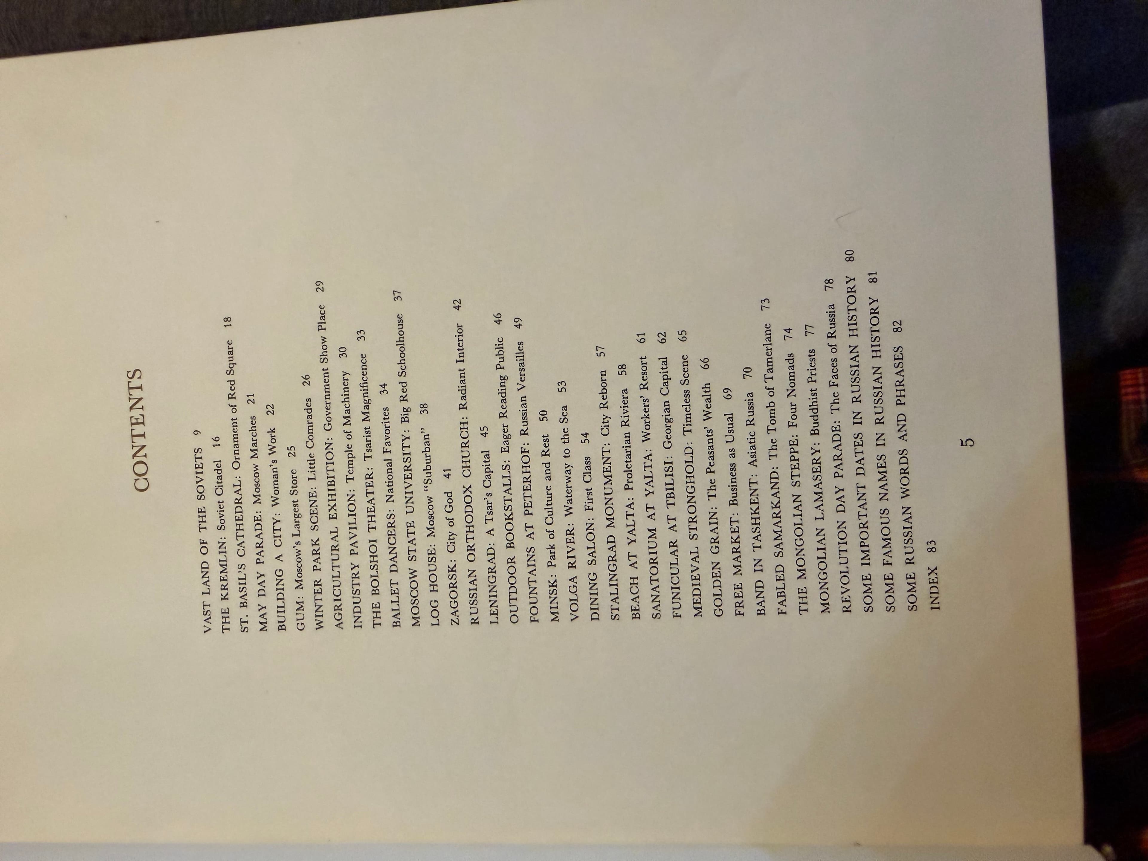 1960 Let's Travel in the Soviet Union Hardcover Book People & Places - Thumbnail 5