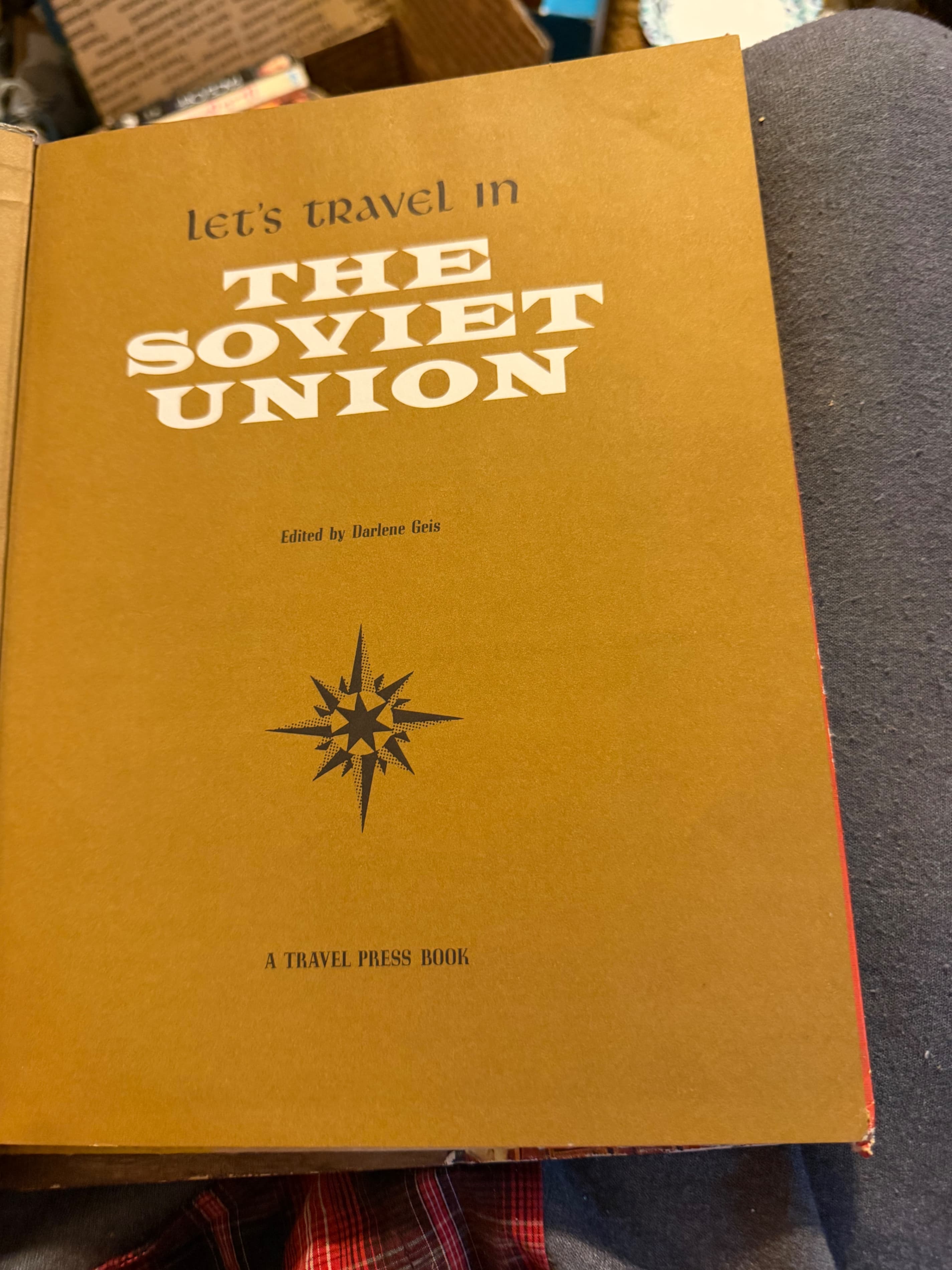 1960 Let's Travel in the Soviet Union Hardcover Book People & Places - Thumbnail 3