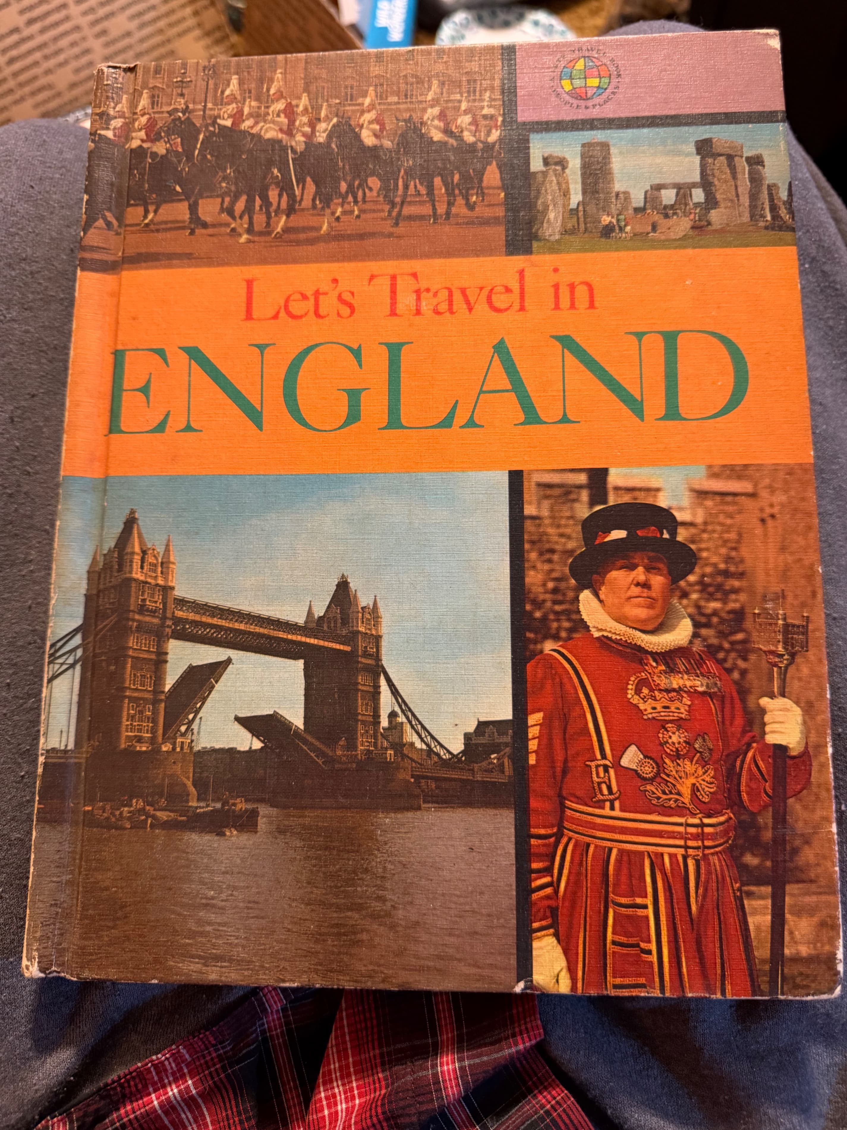 1961 Let's Travel in England Book by A Let's Travel Book Series - Image 1