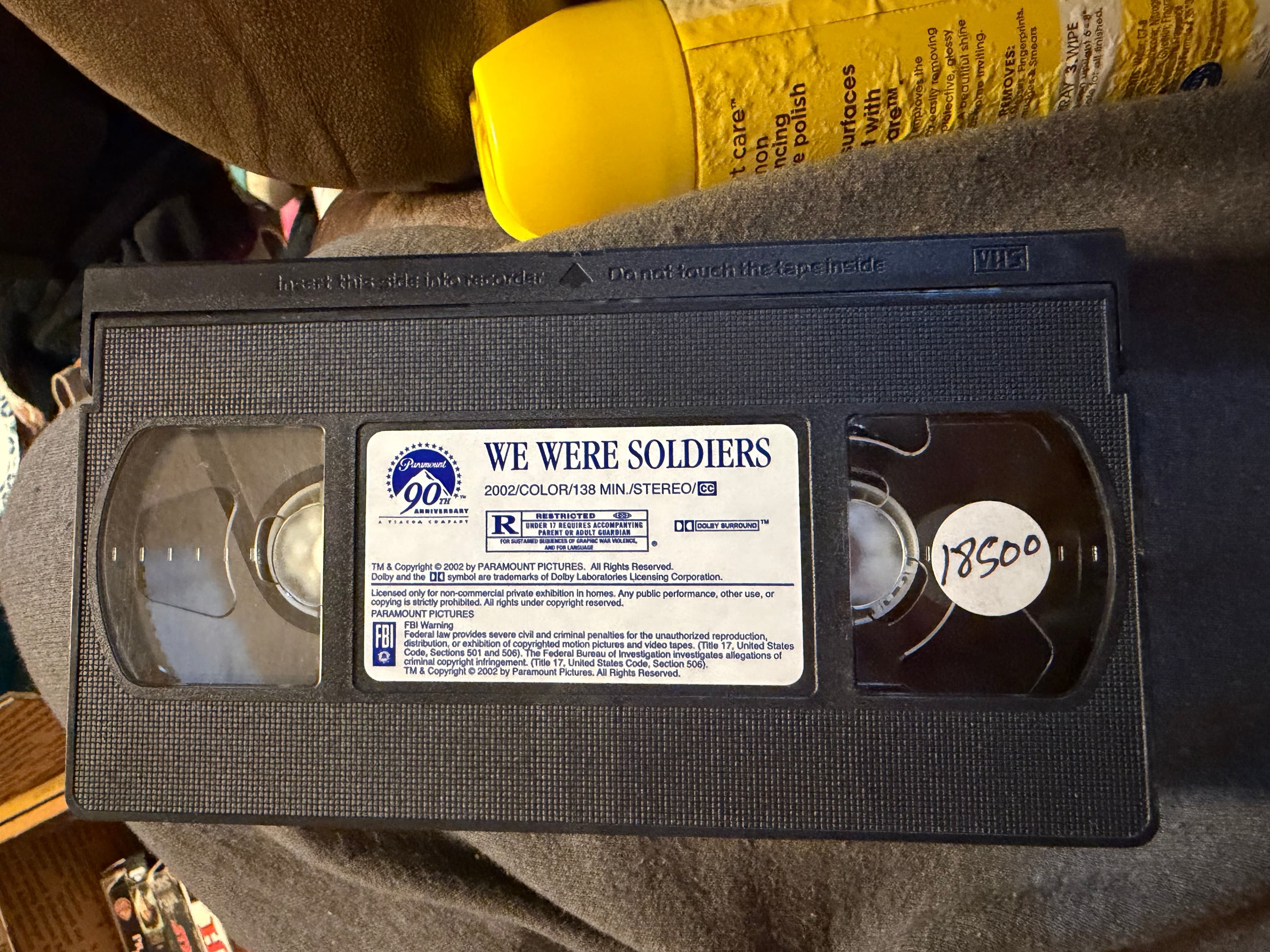 We Were Soldiers VHS 2002 Mel Gibson War Drama - Thumbnail 3